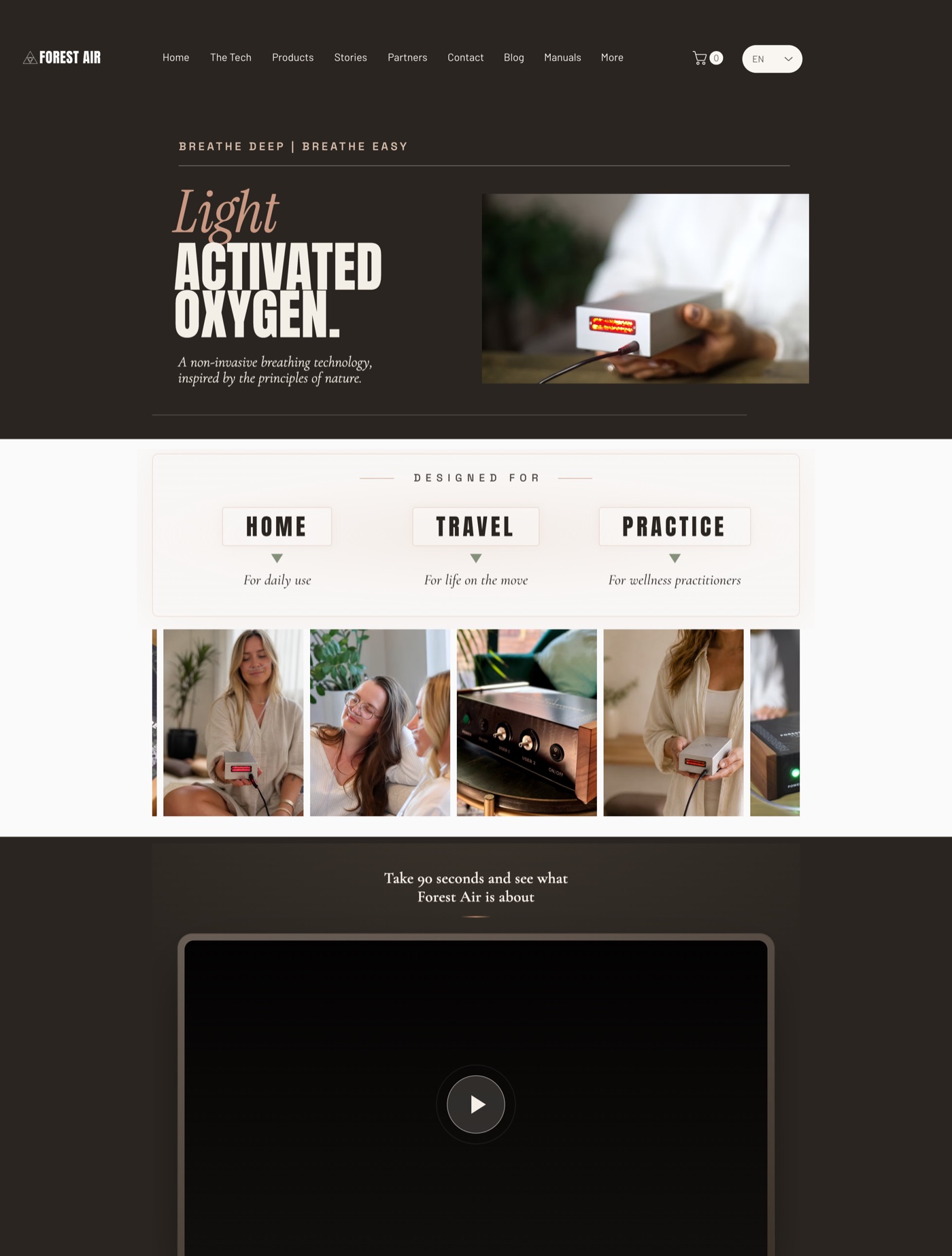 Forest Air website